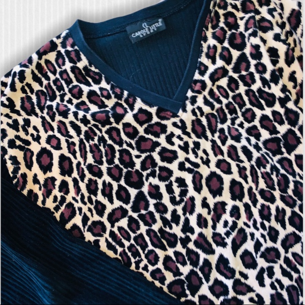 Carole little cheetah print sweater